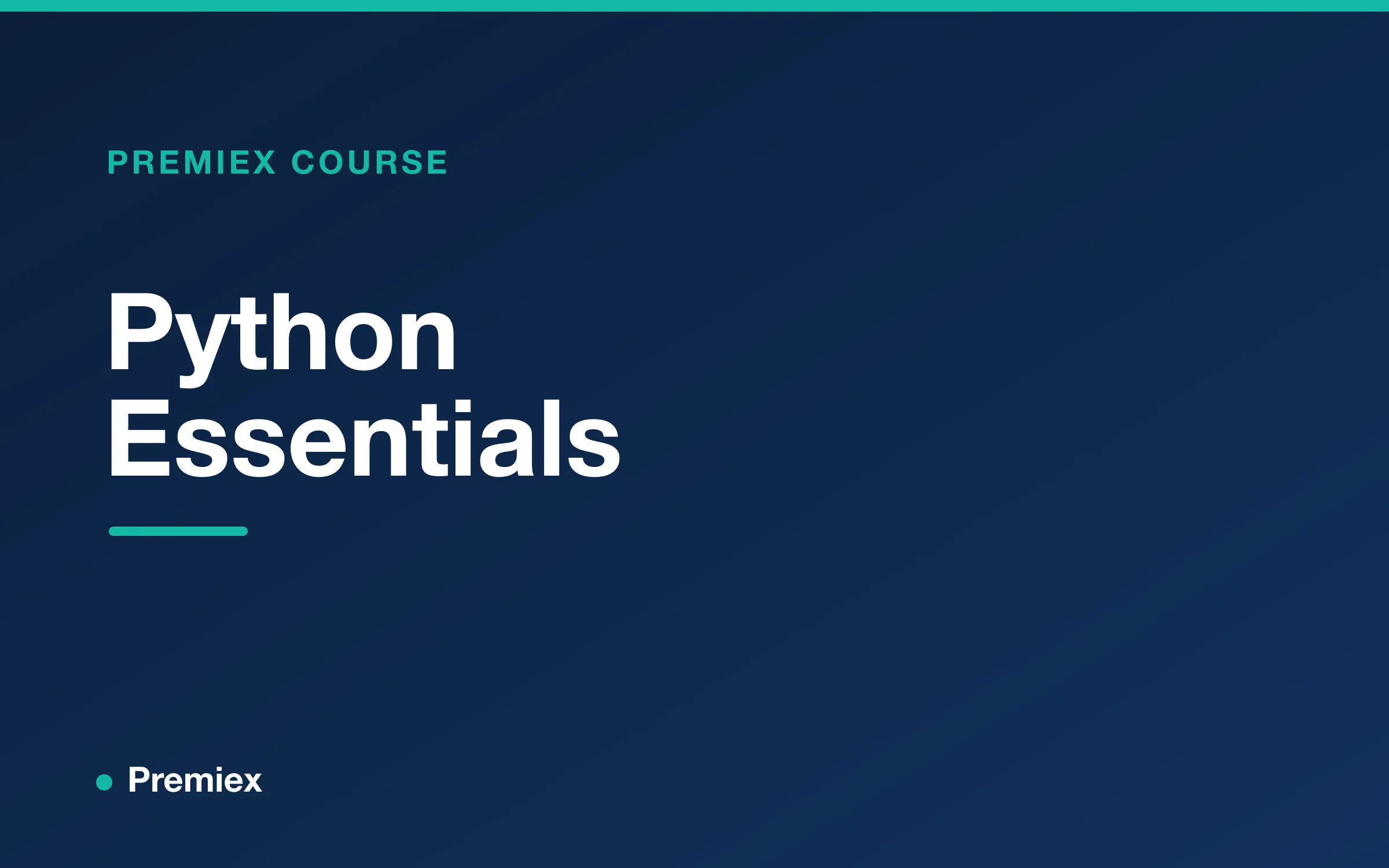 Python Essentials